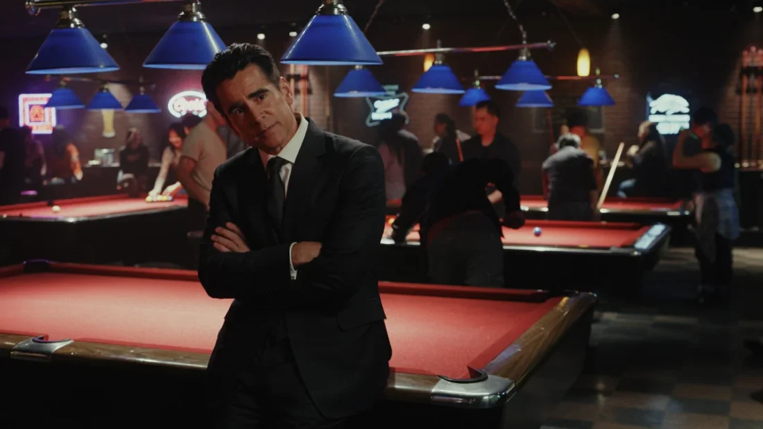 Colin Farrell no episódio 1 da segunda temporada 2 da série Sugar