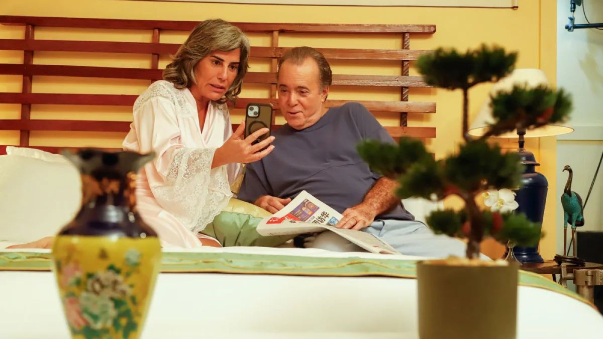 Gloria Pires e Tony Ramos