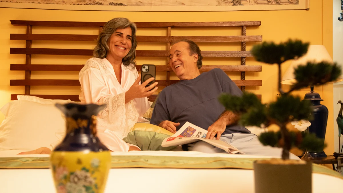 Gloria Pires e Tony Ramos