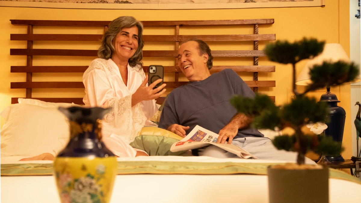 Gloria Pires e Tony Ramos em cena de Se Eu Fosse Você 3 Crédito Eny Miranda
