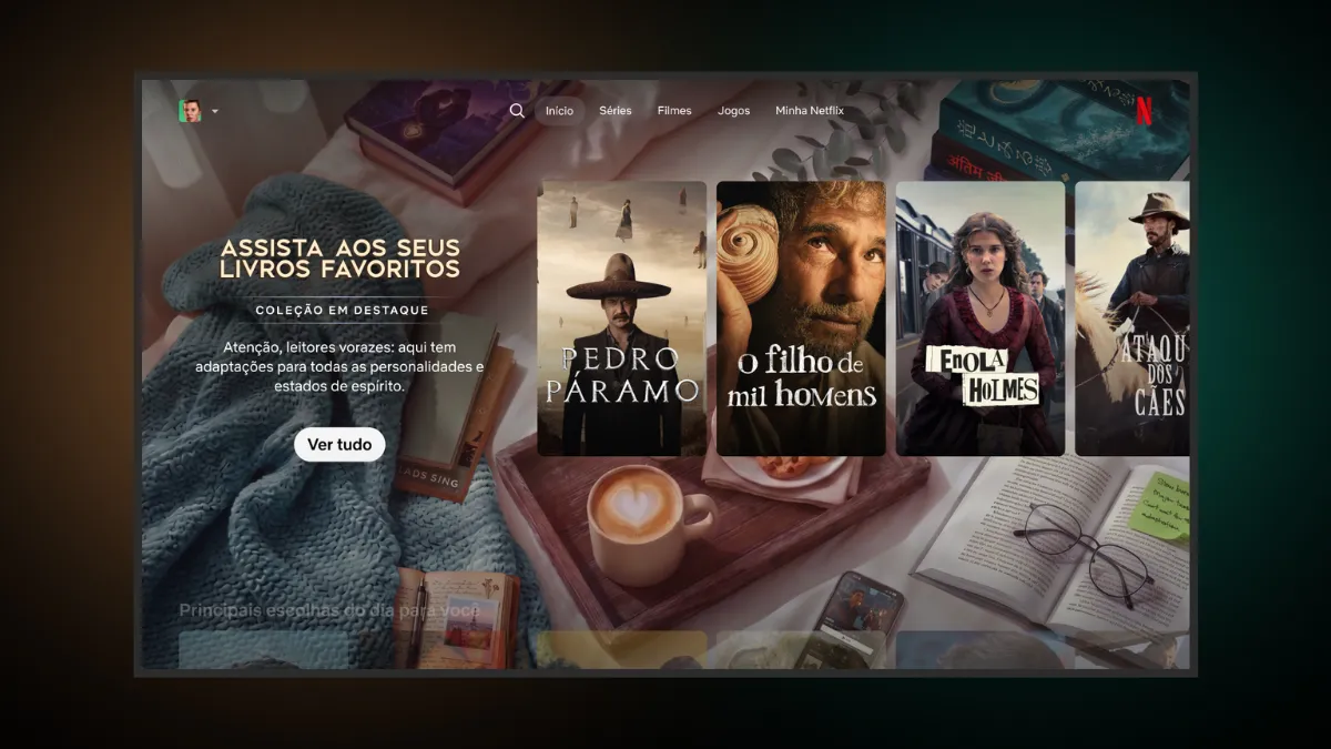 Netflix cria seção exclusiva para adaptações literárias no catálogo saiba como acessar