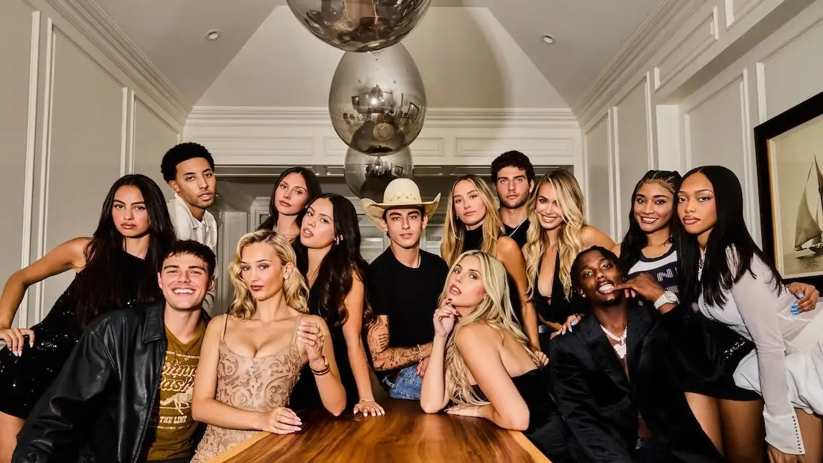 participantes do elenco do reality show Calabasas Confidencial da Netflix