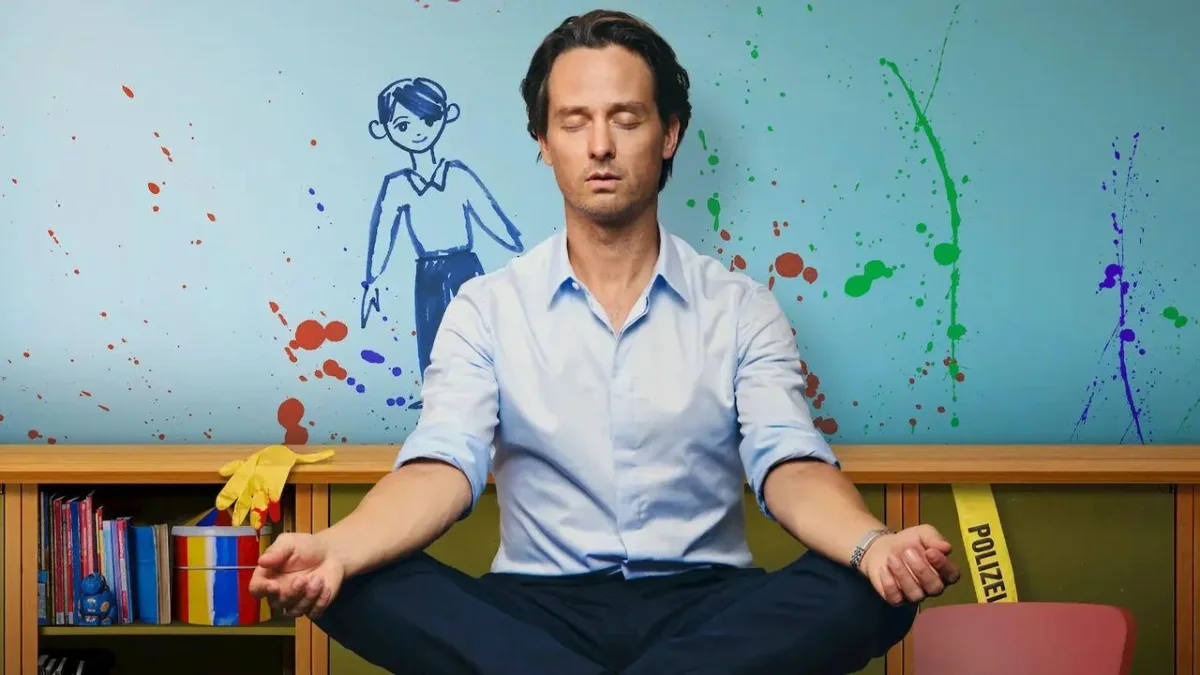 protagonista de Assassino Zen fazendo meditação em cena da temporada 2 da série da Netflix (1)