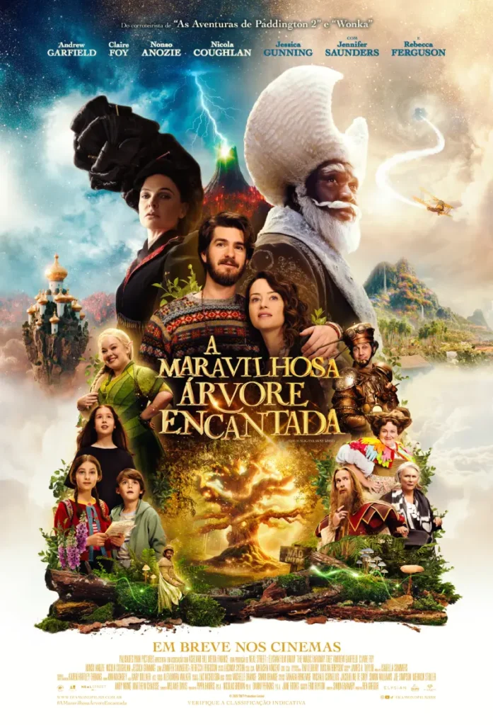 A MARAVILHOSA ÁRVORE ENCANTADA trailer e pôster do filme