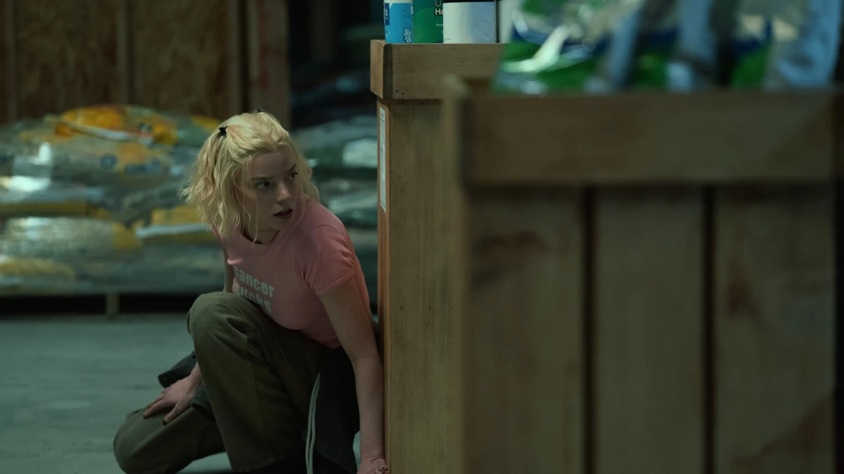 Anya Taylor-Joy em cena do episódio 2 da série Lucky do Apple TV