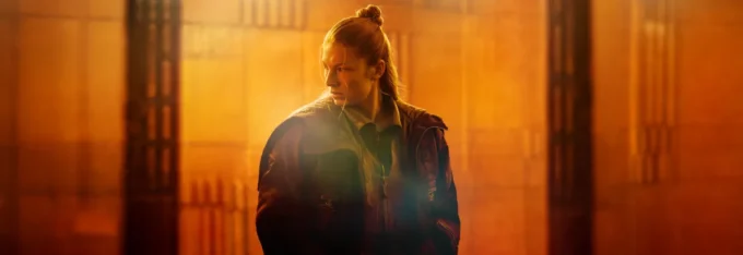 Hunter Schafer na série Blade Runner 2099 do Prime Video