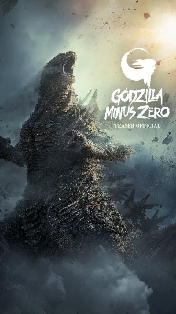 Godzilla Minus Zero pôster teaser oficial 2026