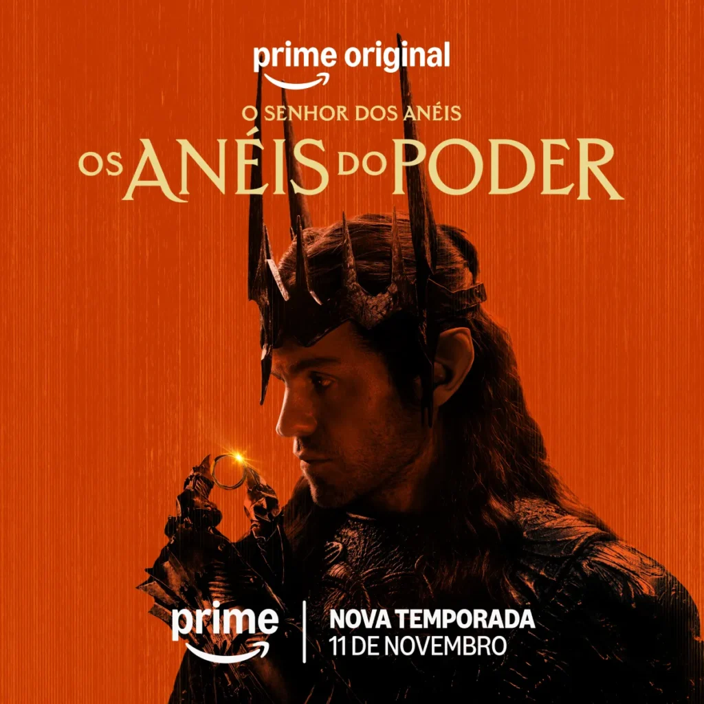 O Senhor dos Anéis Os Anéis de Poder temporada 3 teaser trailer elenco data de estreia