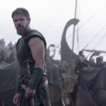 Matt Damon em cena do filme A Odisseia de 2026