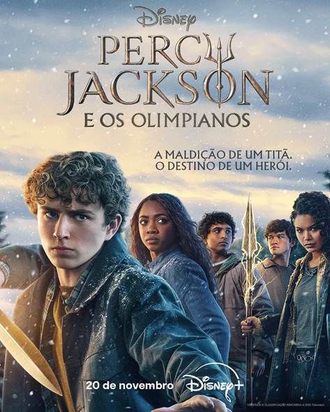 Percy Jackson e os Olimpianos cartaz da temporada 3