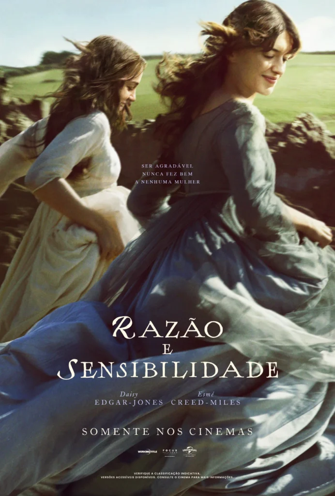 cartaz do filme Razão e Sensibilidade de 2026
