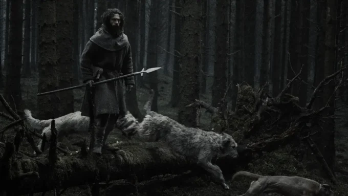 cena do filme Lobis-Homem 2026 de Robert Eggers
