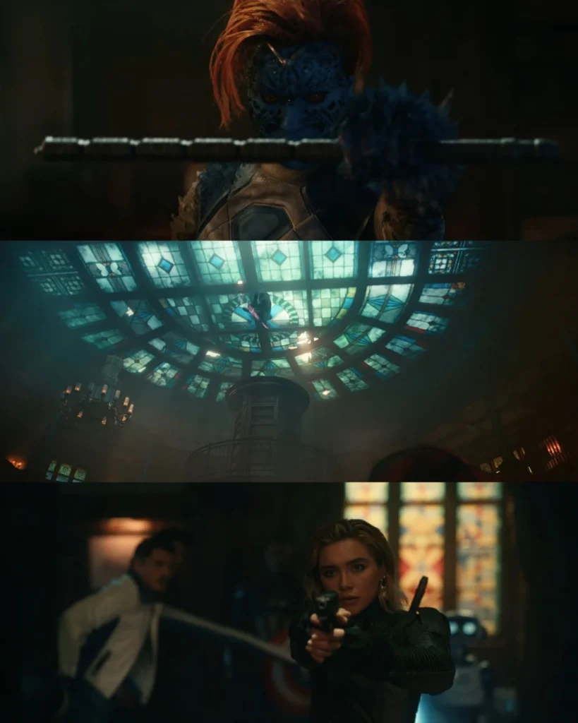mística x yelena no primeiro trailer oficial de Vingadores - Doutor Destino