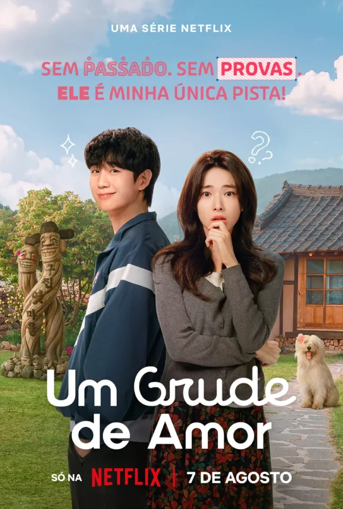 pôster do dorama Um Grude de Amor, da Netflix