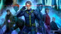 vingadores doutor destino banner com personagens