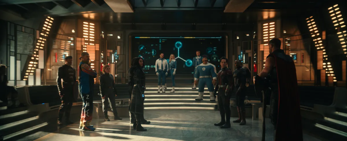 Cena de Vingadores: Doutor Destino