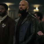 Chinaza Uche, Common e Rebecca Ferguson no episódio 9 da temporada 3 de Silo