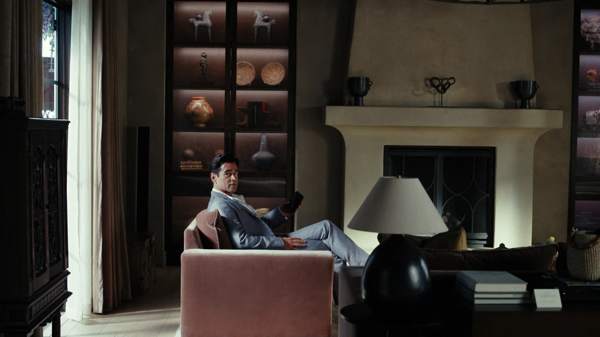 Colin Farrell no episódio 8 final da temporada 2 de Sugar no Apple TV
