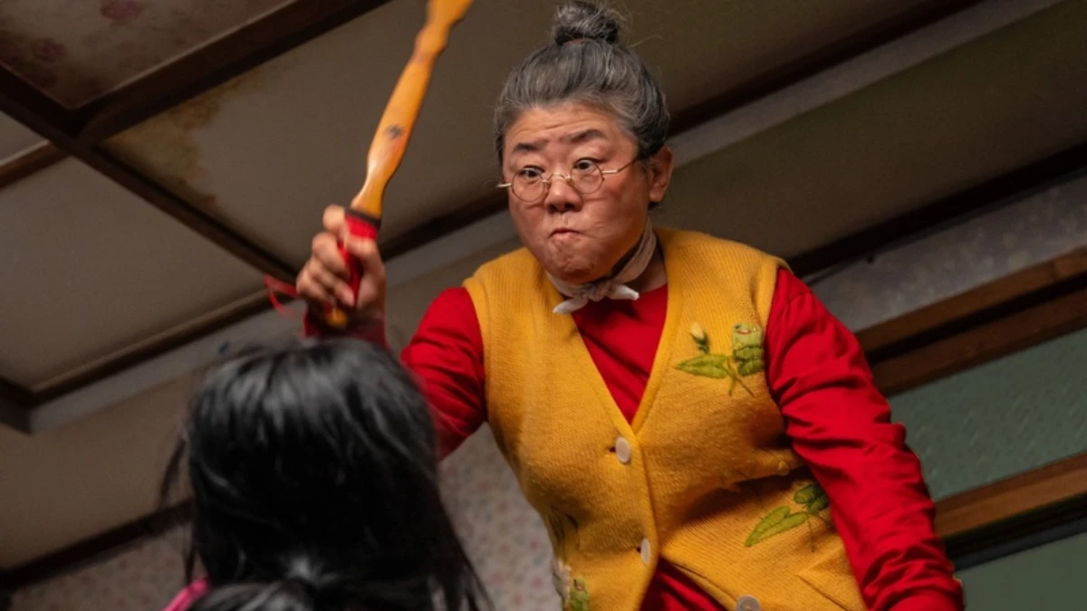 Lee Jung-eun em cena do filme Minha Filha é um Zumbi