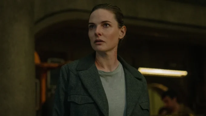 Rebecca Ferguson no episódio 8 da temporada 3 de Silo no Apple TV