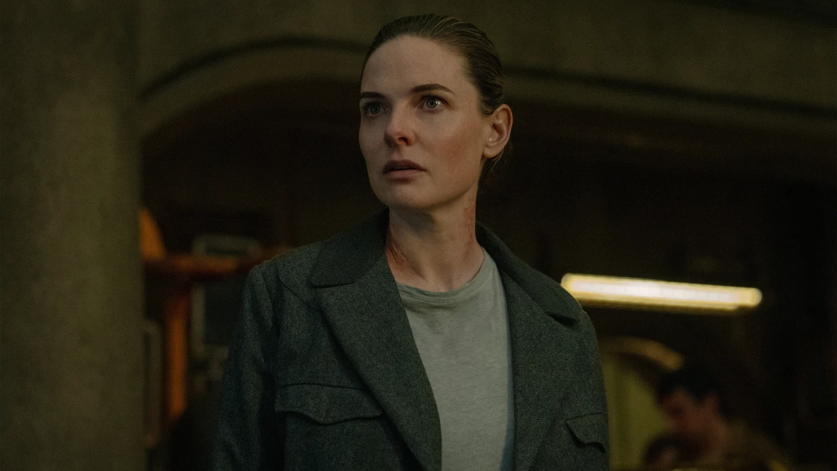 Rebecca Ferguson no episódio 8 da temporada 3 de Silo no Apple TV