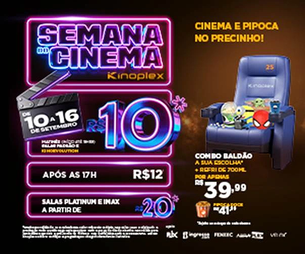 segunda edição da semana do cinema de 2026 no kinoplex