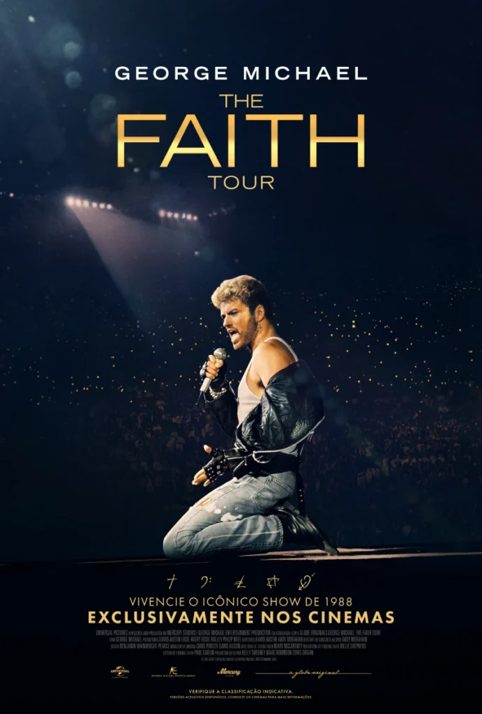 George Michael The Faith Tour cartaz