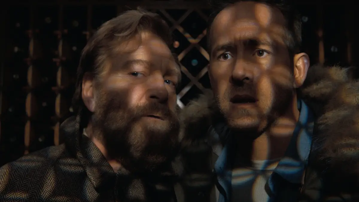 Ryan Reynolds e Kenneth Branagh no filme Mayday do Apple TV de 2026