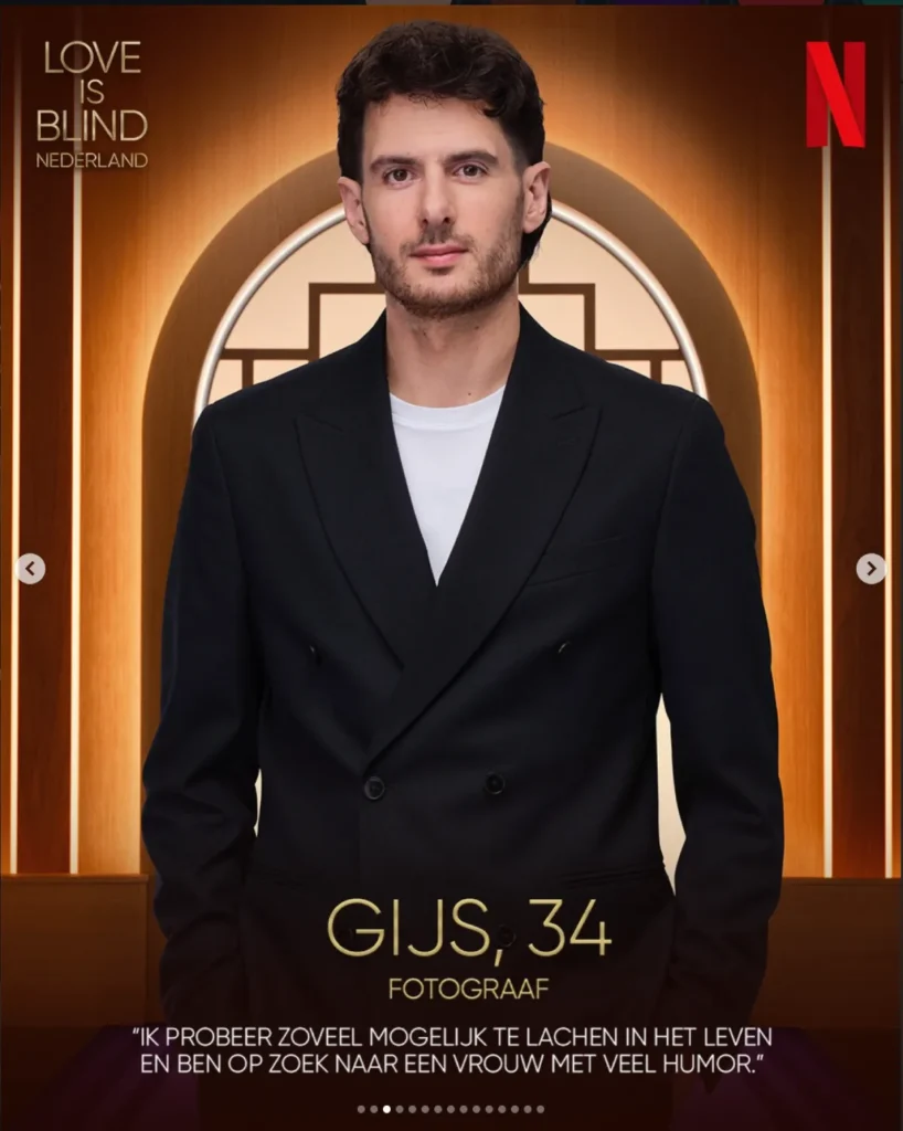 casamento às cegas países baixos gijs