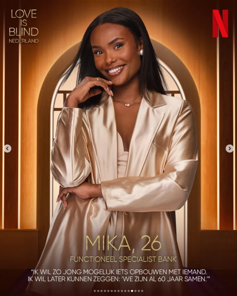 casamento às cegas países baixos mika