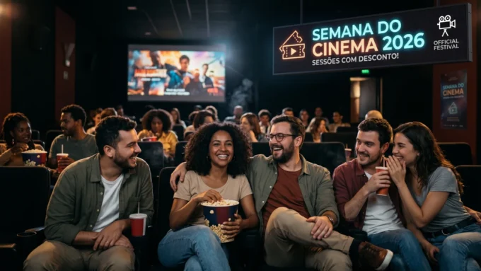 segunda edição da semana do cinema 2026