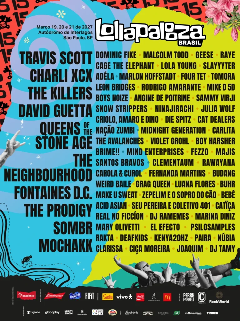 line-up completo lollapalooza brasil 2027